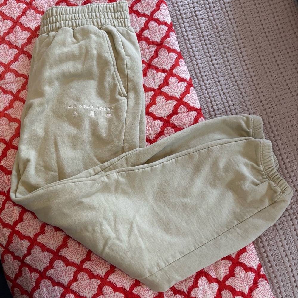 AYR Light Sage Green Track Joggers